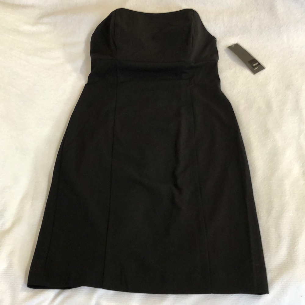 Black tube dress